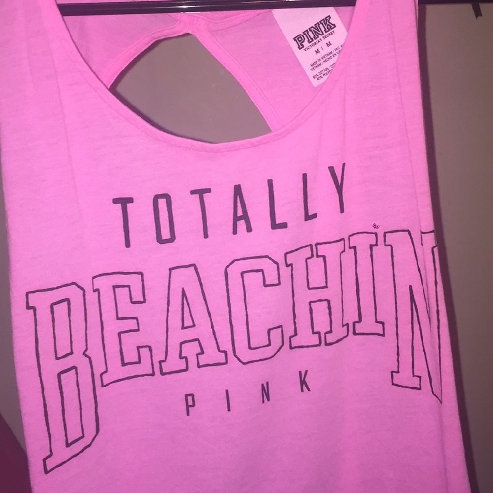 PINK Victoria’s Secret pink colored tank